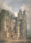St. Anselm-s Chapel with part of Thomas-a-Becket-s Crown,Canterbury J.M.W. Turner